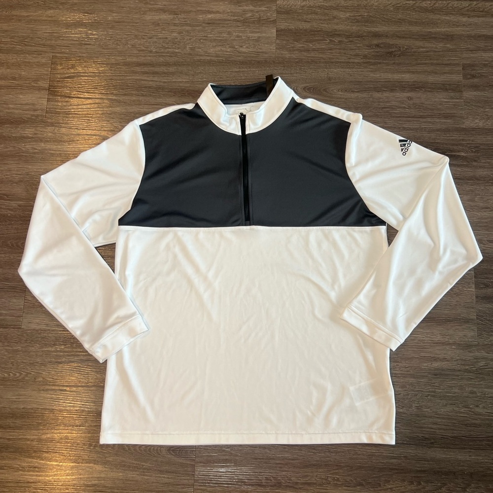 Adidas white large long sleeve shirt!